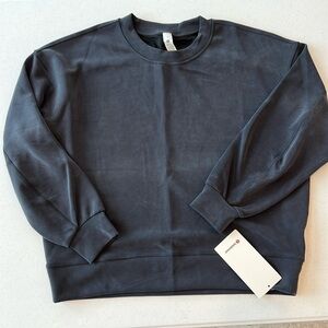 Softstreme Crewneck Oullover - Lululemon - size 6 - charcoal